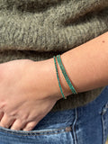 3 Bracelets Mia vert